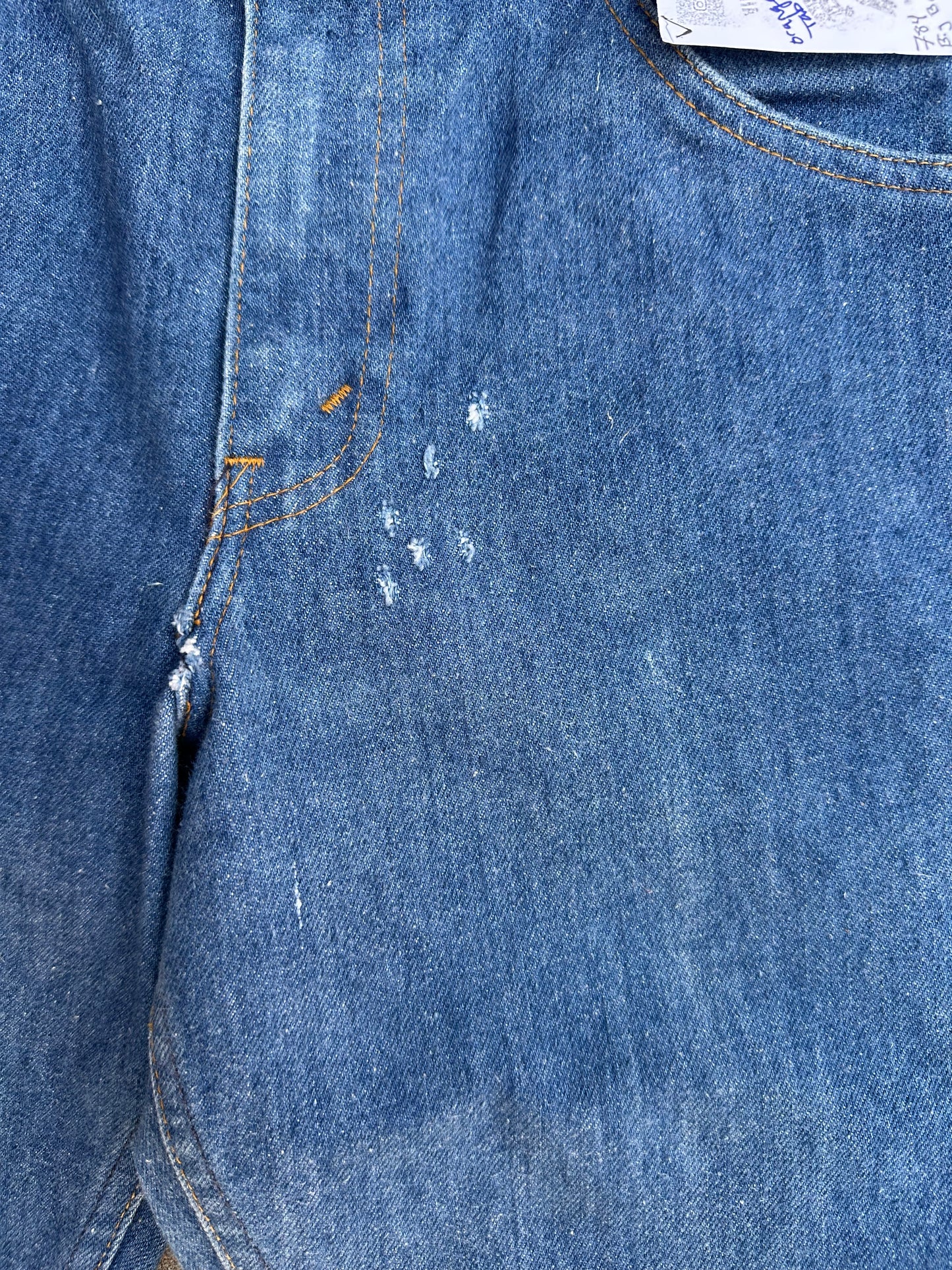 70’s Levi’s 784 Orange Tab Elephant Bell Bottom Denim Jeans USA (Women’s 26)