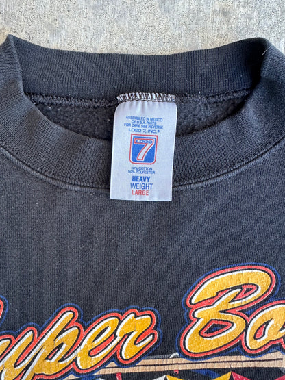 90’s Denver Broncos Super Bowl Champions Oversize Crewneck Sweatshirt (Unisex L)