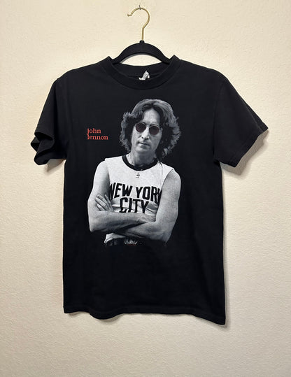 90’s John Lennon Beatles NYC Imagine Tee (Unisex S)