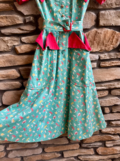 DROPPING SUNDAY: 50’s Handmade Dress (XS)