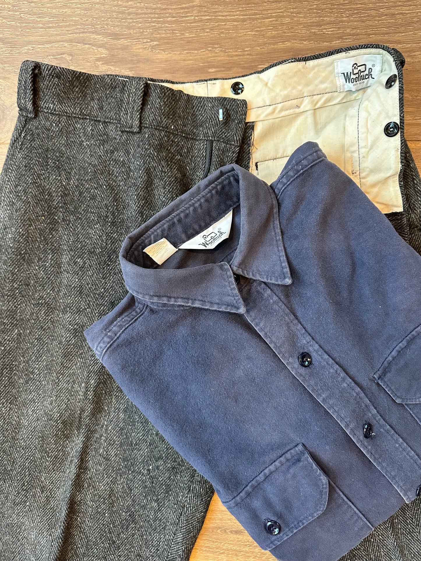 60’s Woolrich Herringbone Hunting Trousers (32x32)