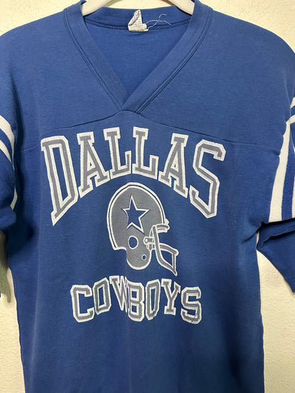 Dallas Cowboys Single Stitch Jersey Tee (Unisex S)