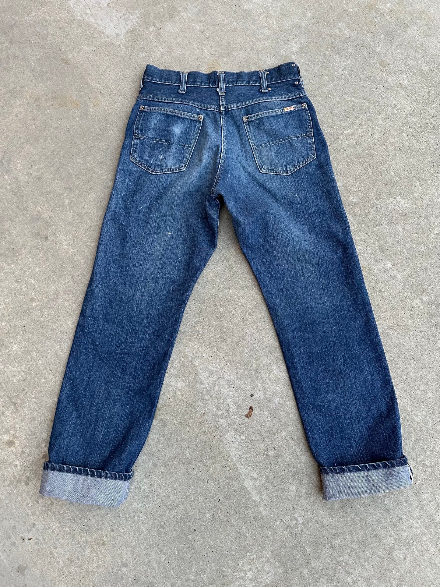 RARE 50’s Cowden Full Selvedge Denim Jeans (27x33)