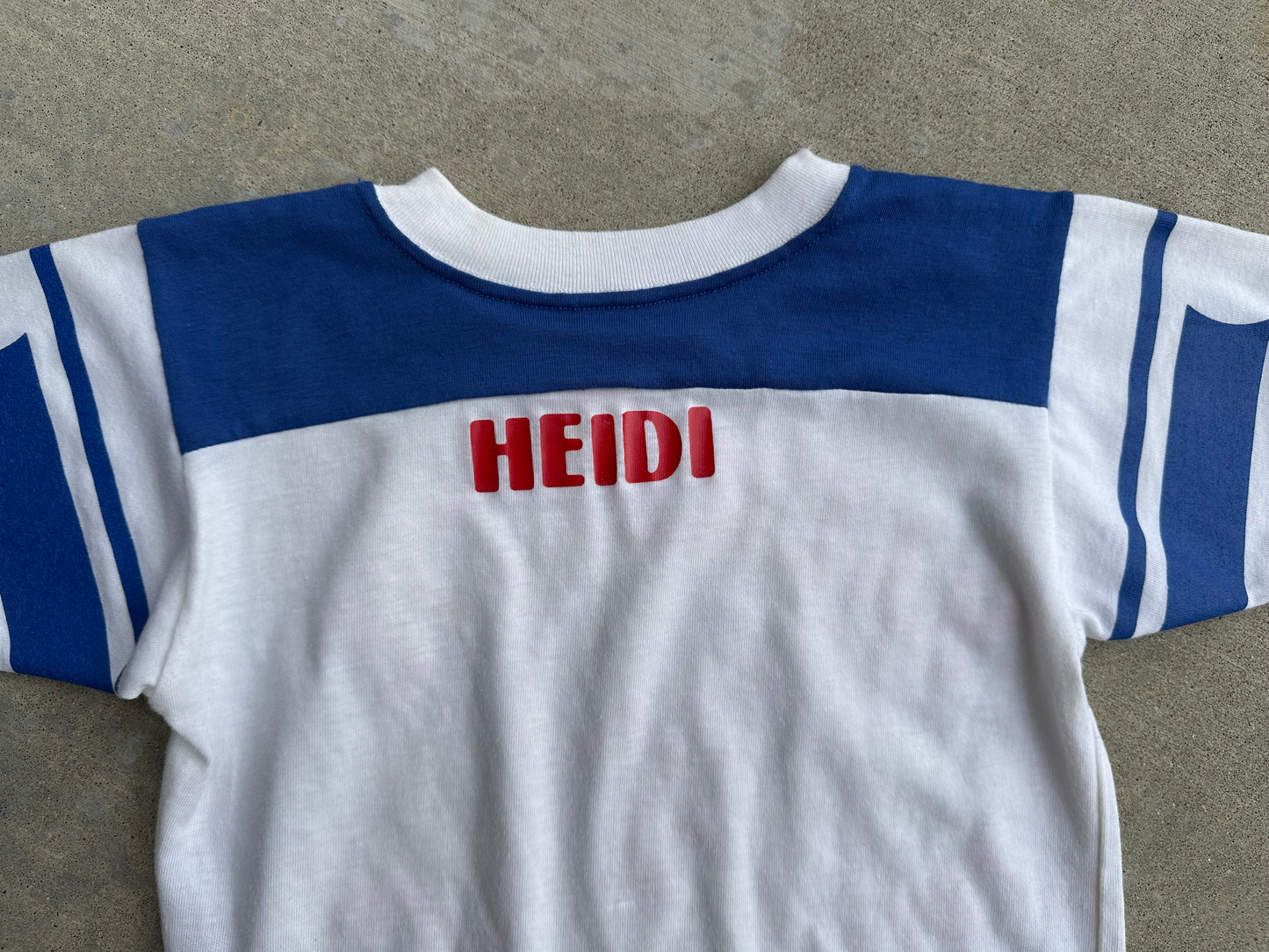 70’s Dodger Sportswear Twirling Corps Single Stitch Baby Tee (Women’s S)