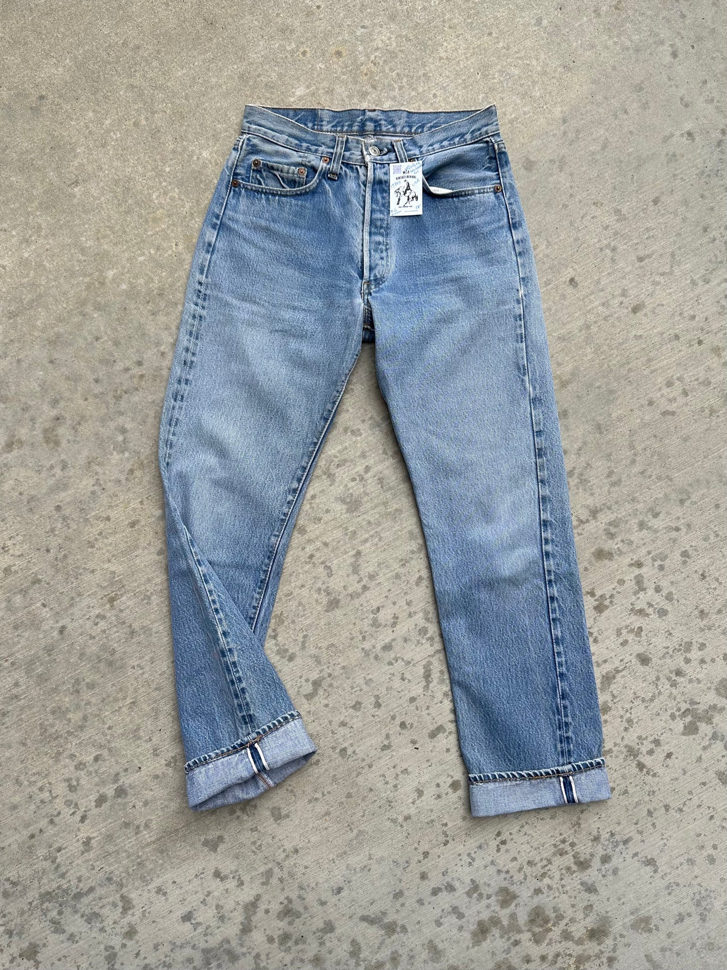 70’s Levi’s 501 Redline Selvedge #6 Jeans (28x30 / Modern 26)