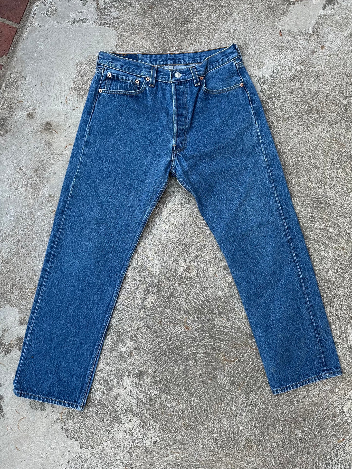 90’s Levi’s 501xx STF Denim Jeans USA (Men’s 31x29 / Women’s 29)