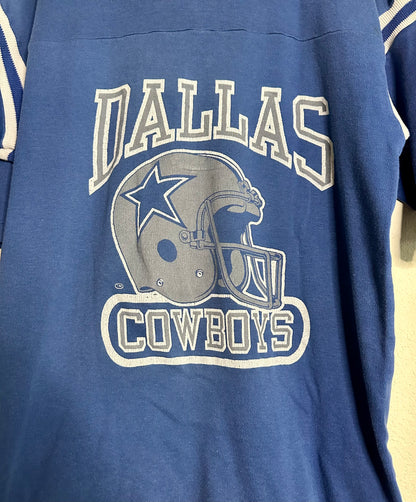 Dallas Cowboys Single Stitch Jersey Tee (Unisex S)