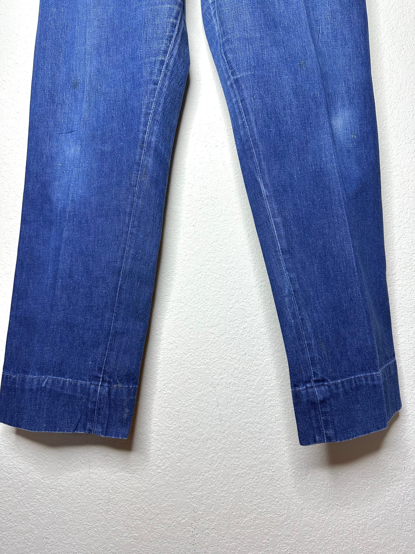 50’s LEVI’S Big E Side Zip Shorthorn Denim Pants (Women’s 34)