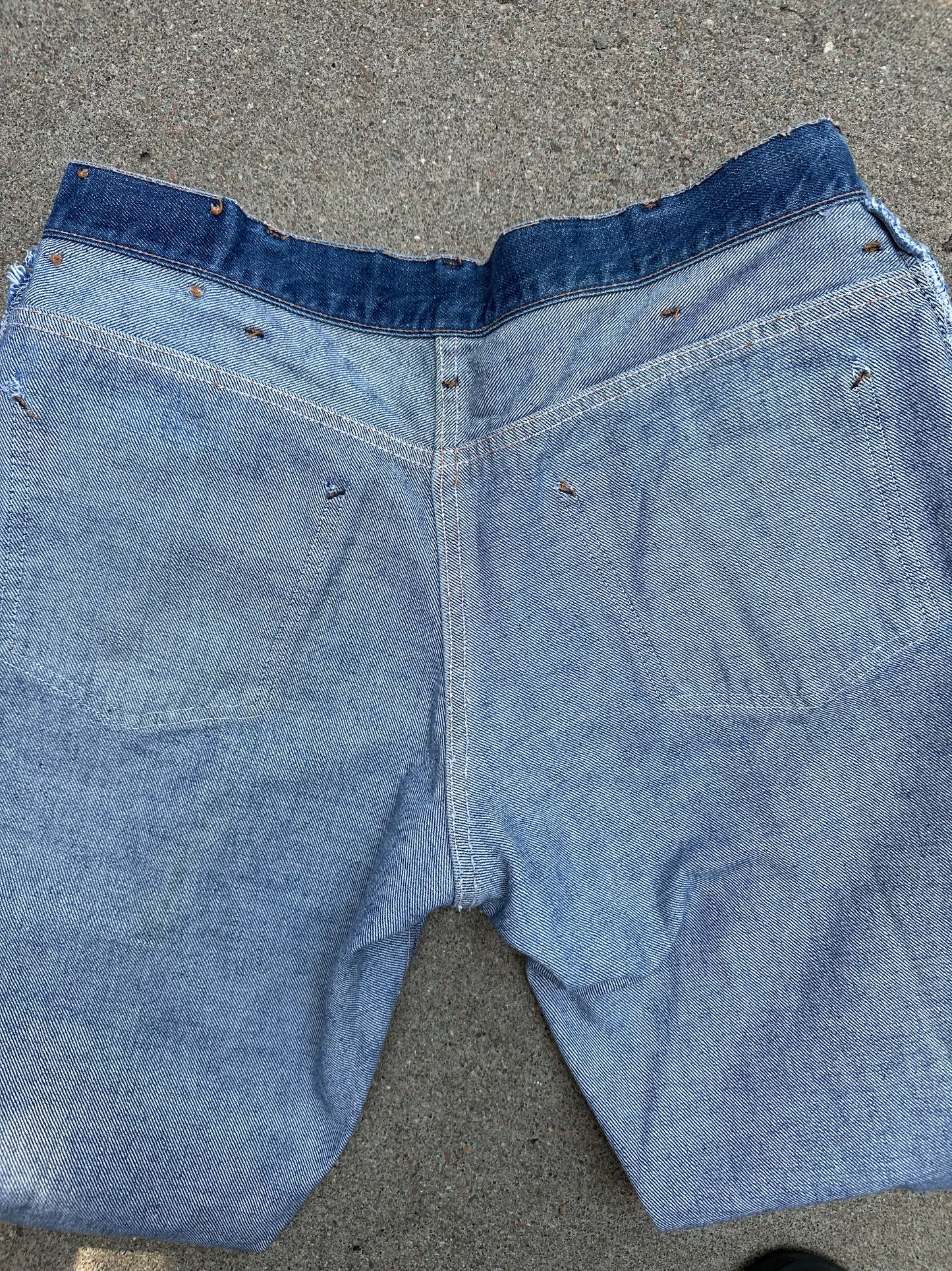 1960’s Ranchcraft Full Selvedge Western Jeans USA (33x31)