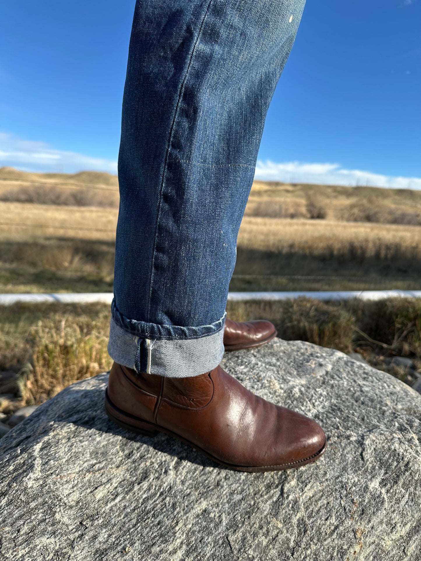 RARE 50’s Cowden Full Selvedge Denim Jeans (27x33)