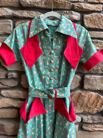 DROPPING SUNDAY: 50’s Handmade Dress (XS)