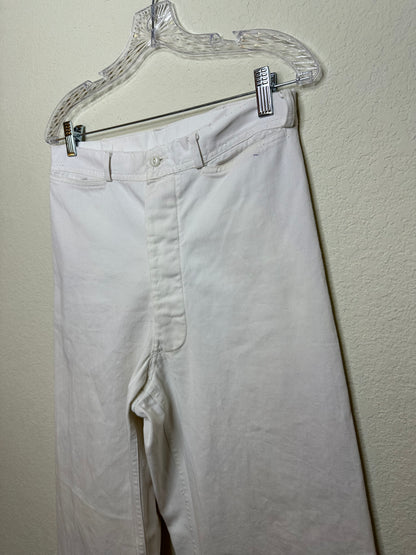 Vintage WWII U.S. Navy Wide Leg Sailor Pants (30 x 31)