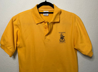 80’s Wyoming Cowboys Polo Shirt (Unisex S)