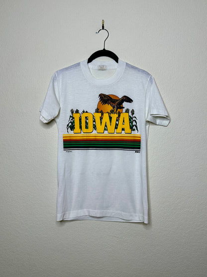 70’s Iowa Single Stitch Paperthin Tiny Tee (Women’s S)