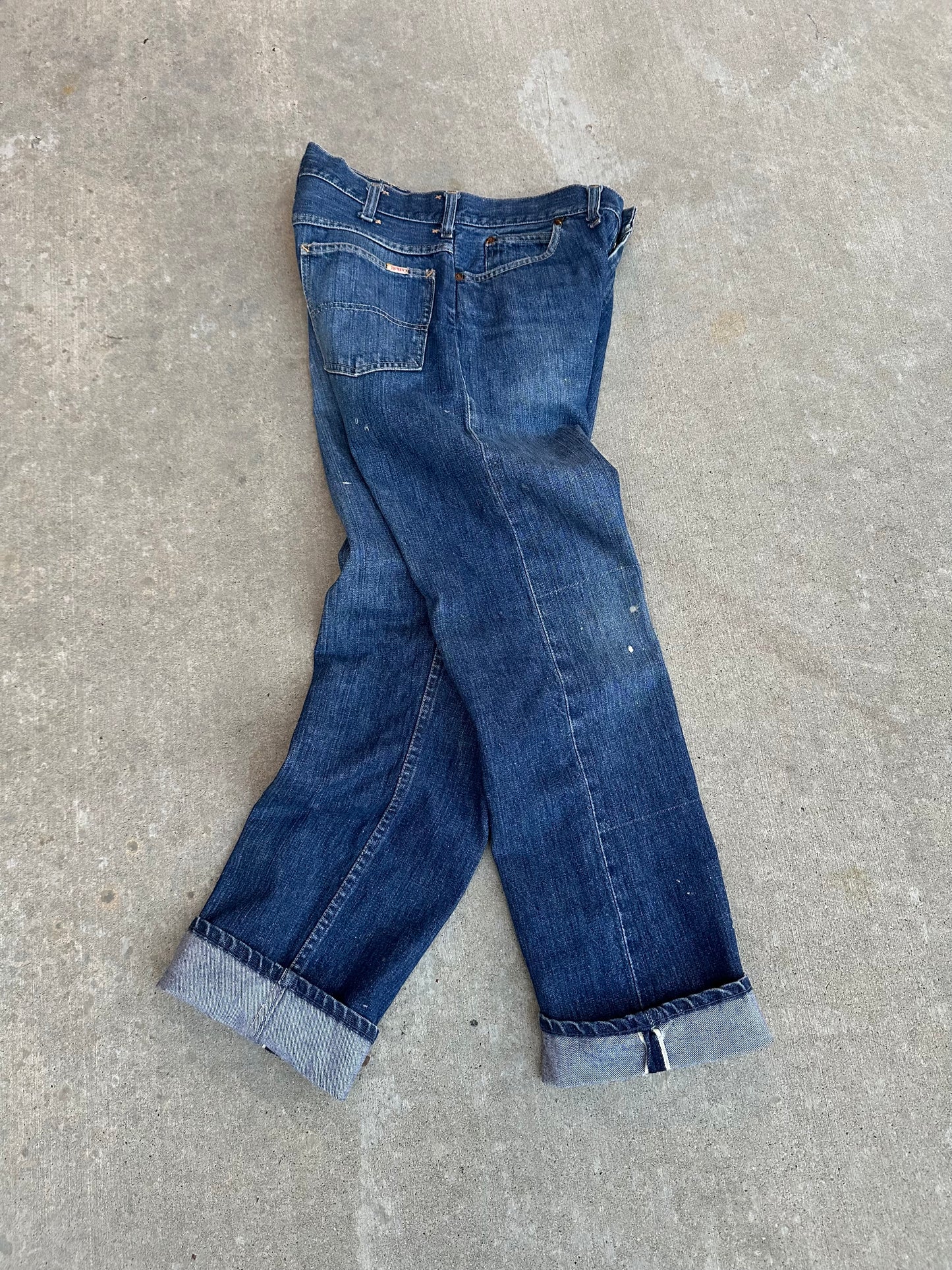 RARE 50’s Cowden Full Selvedge Denim Jeans (27x33)
