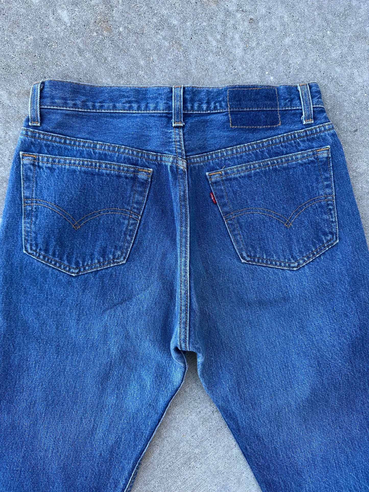 80’s Levi’s 501 Soft Indigo Denim Jeans USA (Men’s 30x30 / Women’s 29)