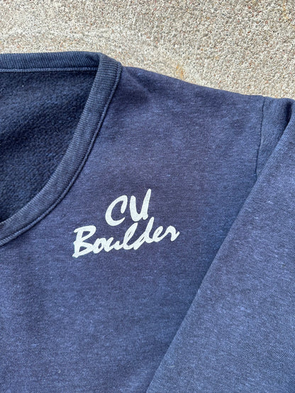 1981 CU Buffs V-Neck Sweatshirt (Unisex M)