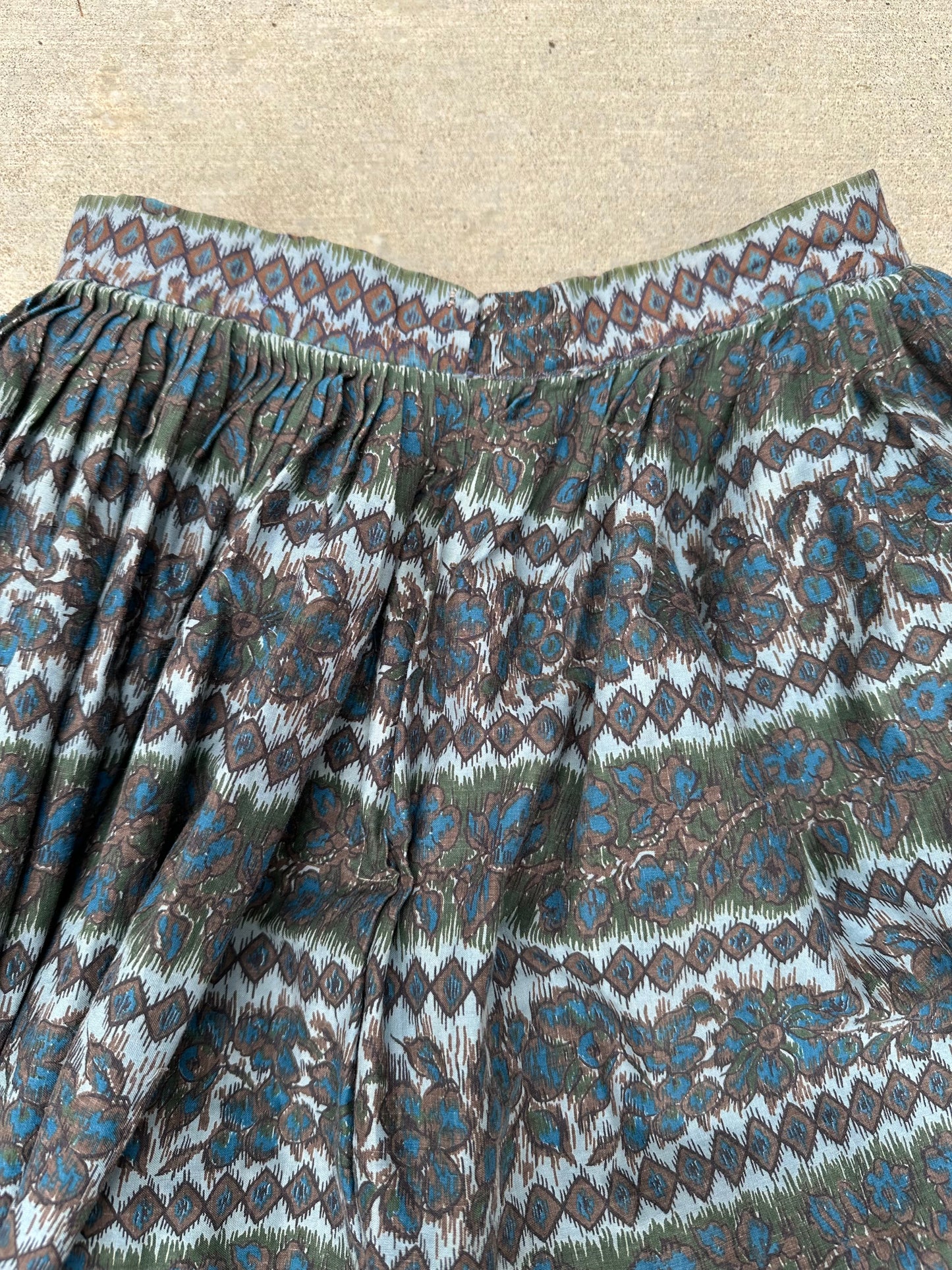 DROPPING SUNDAY: 50’s Handmade Skirt & Top (XS)