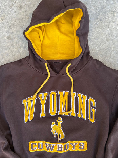 Wyoming Cowboys 2-Tone Hoodie (Unisex L)