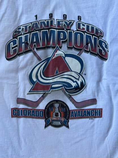 90’s Colorado Avalanche Single Stitch Tee (Unisex L/XL)