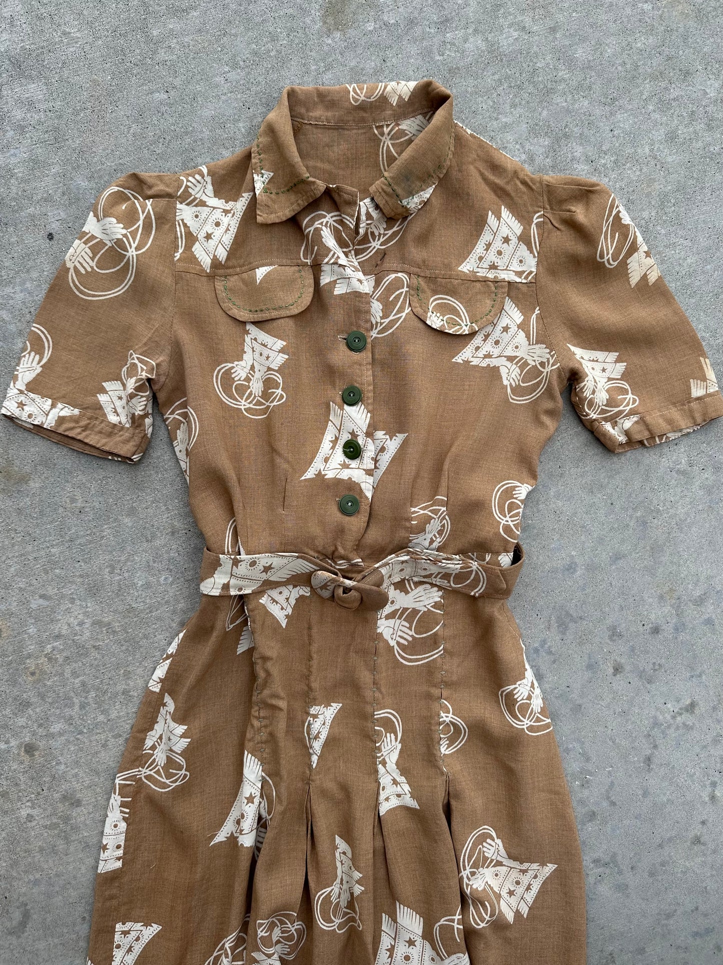 DROPPING SUNDAY: 50’s Handmade Dress (XS)