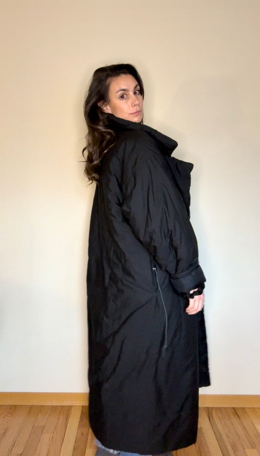 80’s Iconic Norma Kamali Long Sleeping Bag Coat (O/S)