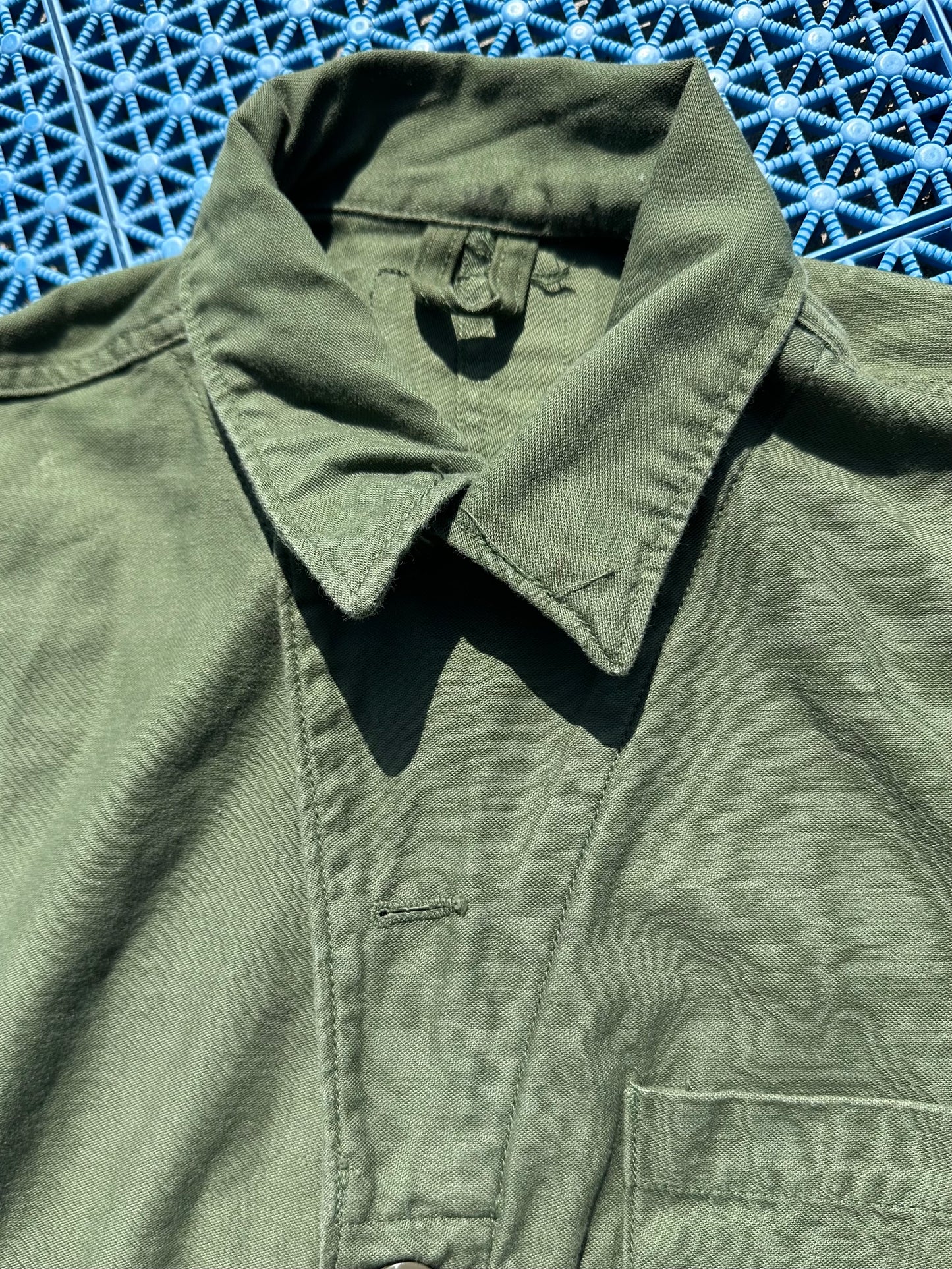 70’s OG-107 Military Cotton Sateen  Field Coveralls / Boilersuit (Unisex M)