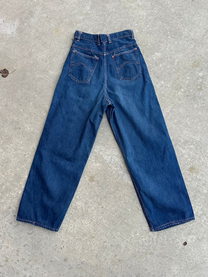 50’s LEE 101 Side Zip Shorthorn Hidden Selvedge Denim Pants (Women’s 25)