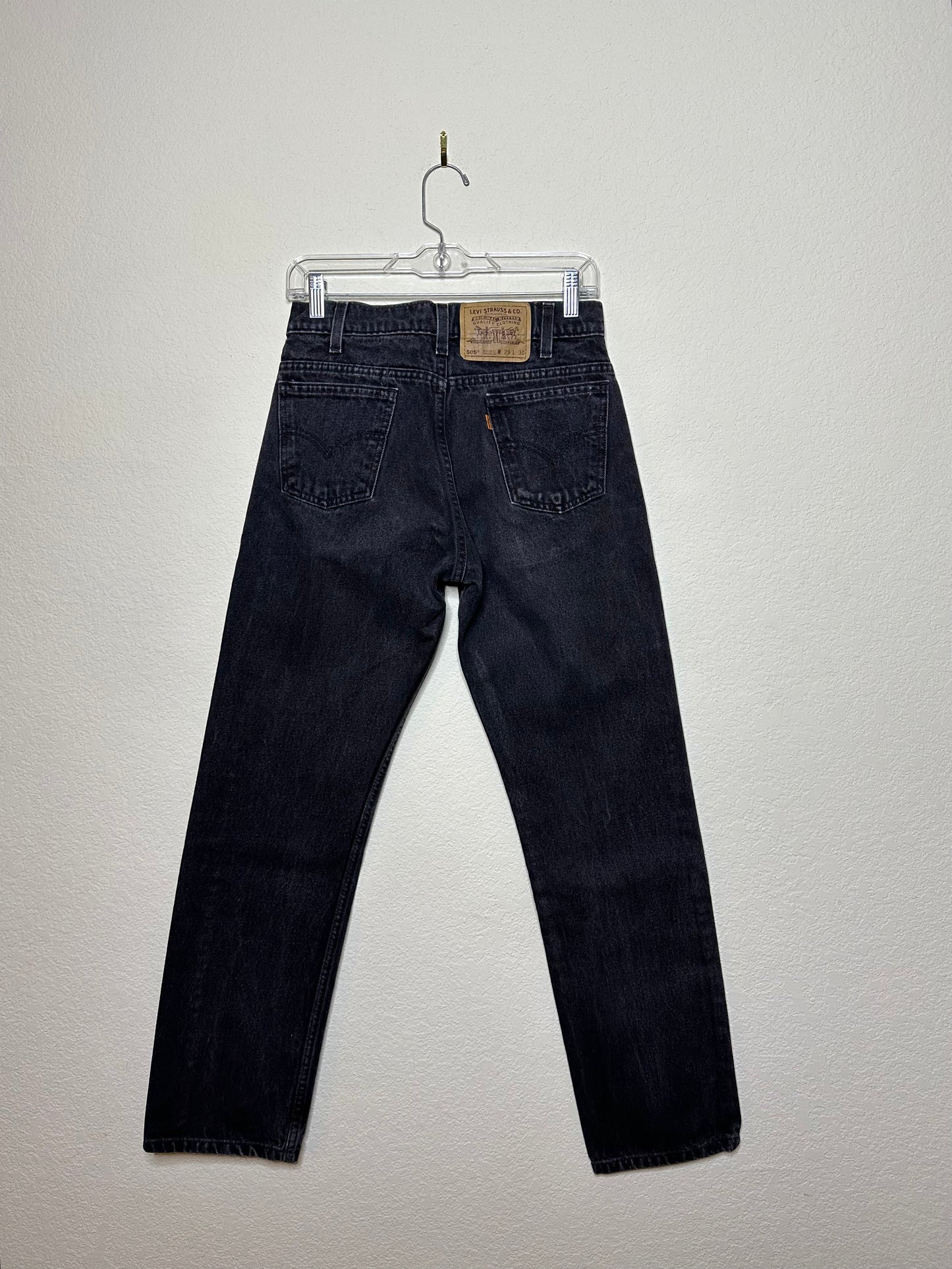 90’s Levi’s Black 505 Orange Tab Jeans (Modern 2/4)