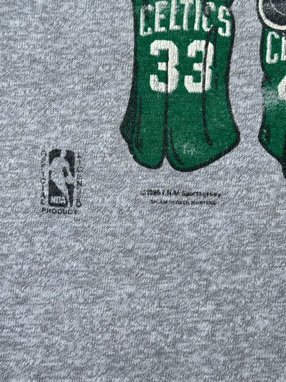 80’s Boston Celtics Single Stitch Ringer Tee (Unisex L)