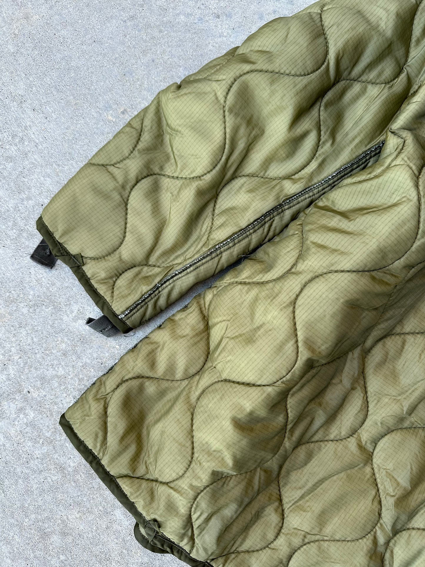 80’s US Military M65 Quilted Field Liner Mid-Length Jacket