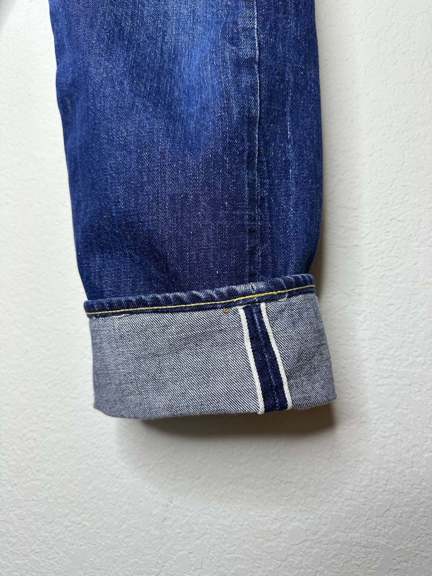 60’s Vintage LEVI’S 501 “BIG E” Selvedge Jeans Button #6 USA - Rare A+ Condition (Men’s 30 / Women’s 28)