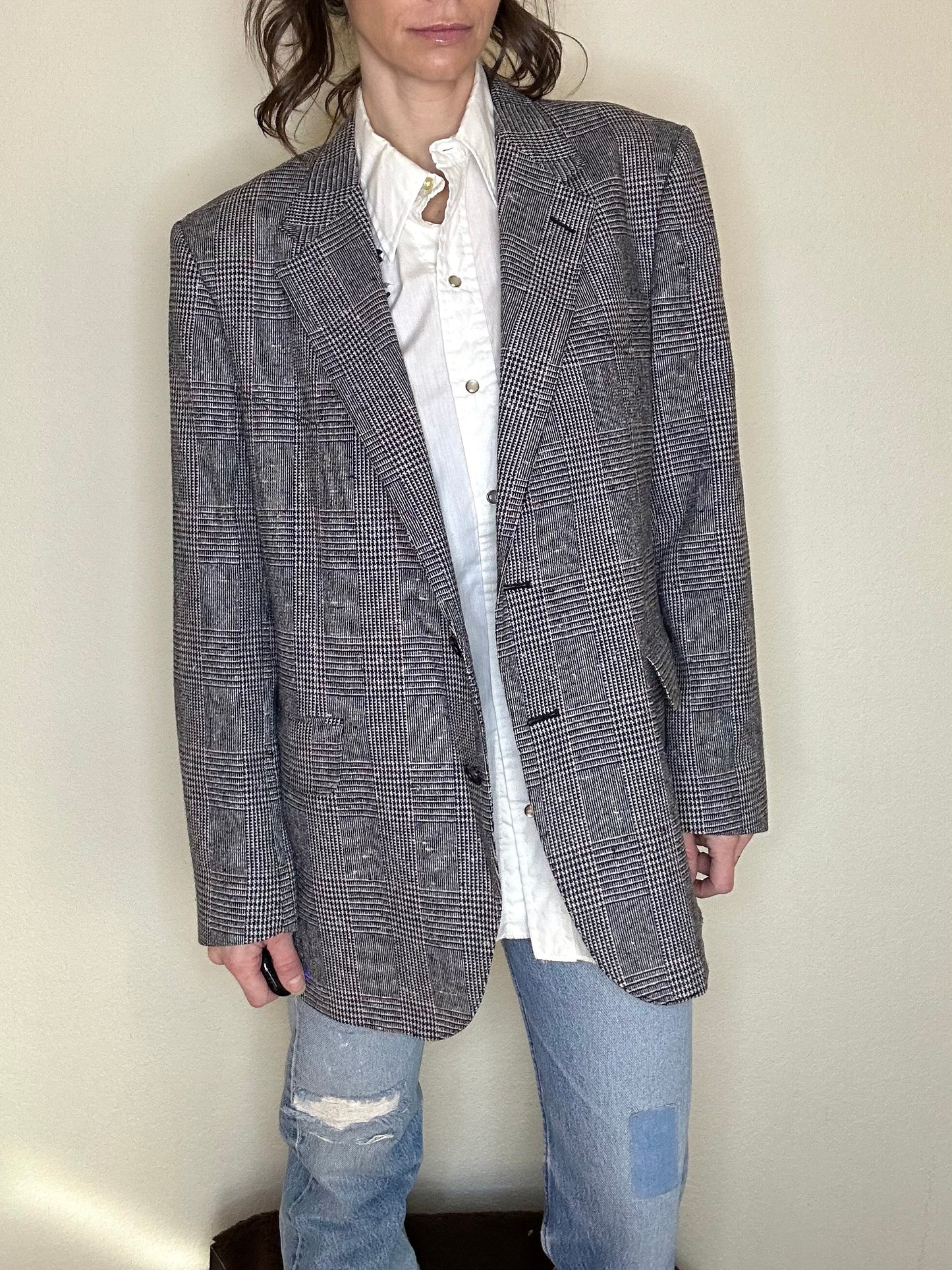 70’s Panhandle Slim Tweed Western Sport Coat (44)