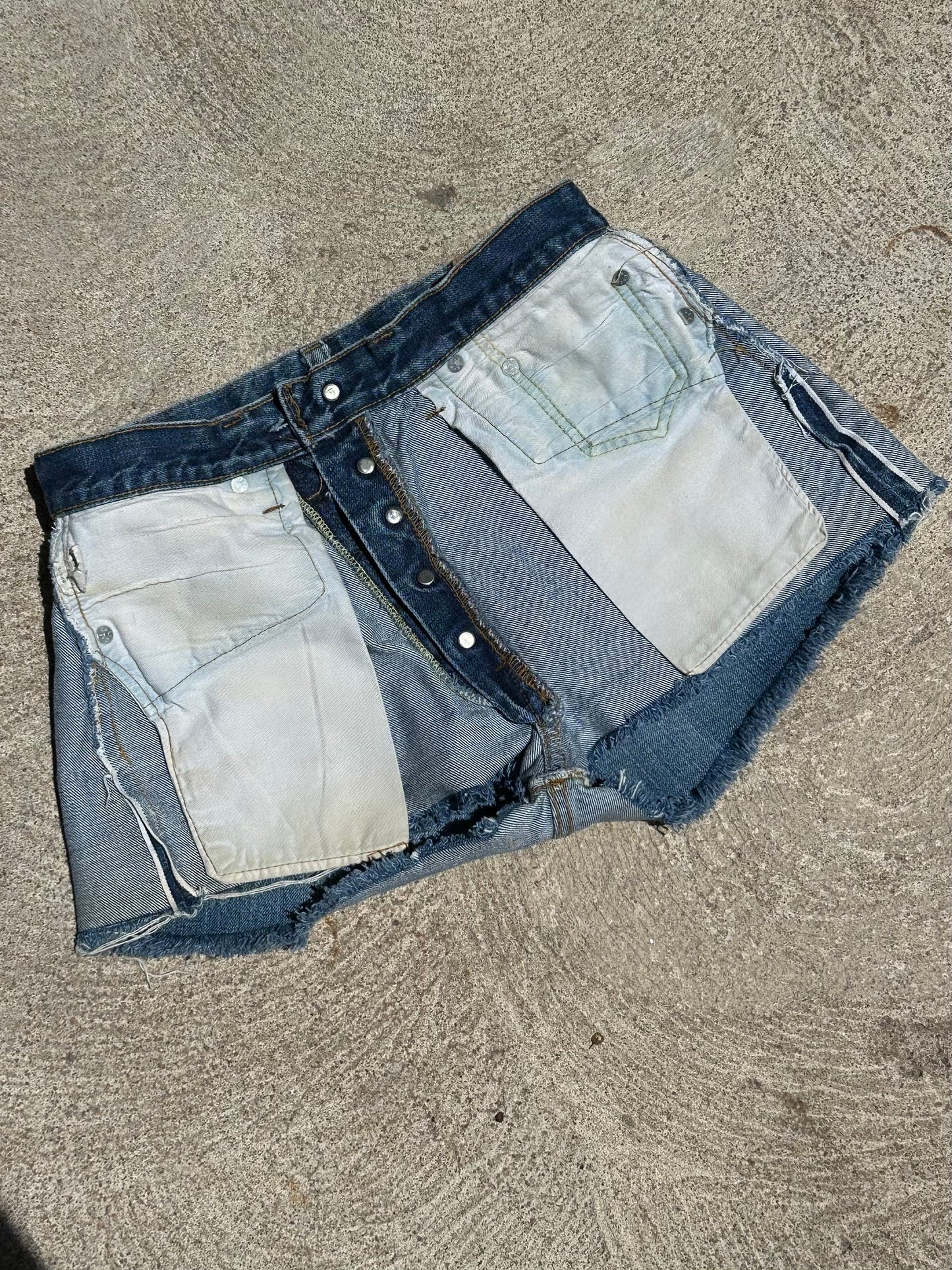70’s Levi’s Redline Selvedge 501 STF Denim Cutoff Shorts (27” / Modern 26)