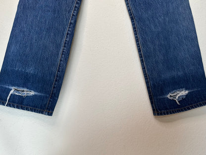 60’s Model - 90’s Vintage LEVI’S Big E 501 Redline Selvedge Jeans USA (33x31.5)