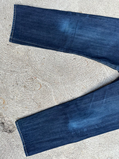 1947 LEVI’S LVC Big E 501XX Redline Selvedge Japanese Denim Jeans USA (30x31/Modern 28/29) Repro