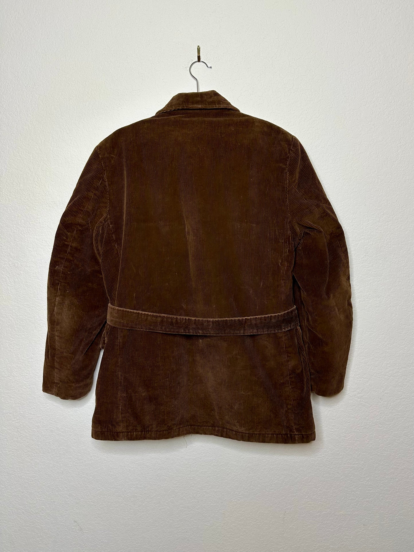 60’s Western Yoked Corduroy Norfolk Hunting Jacket (Unisex M/L)