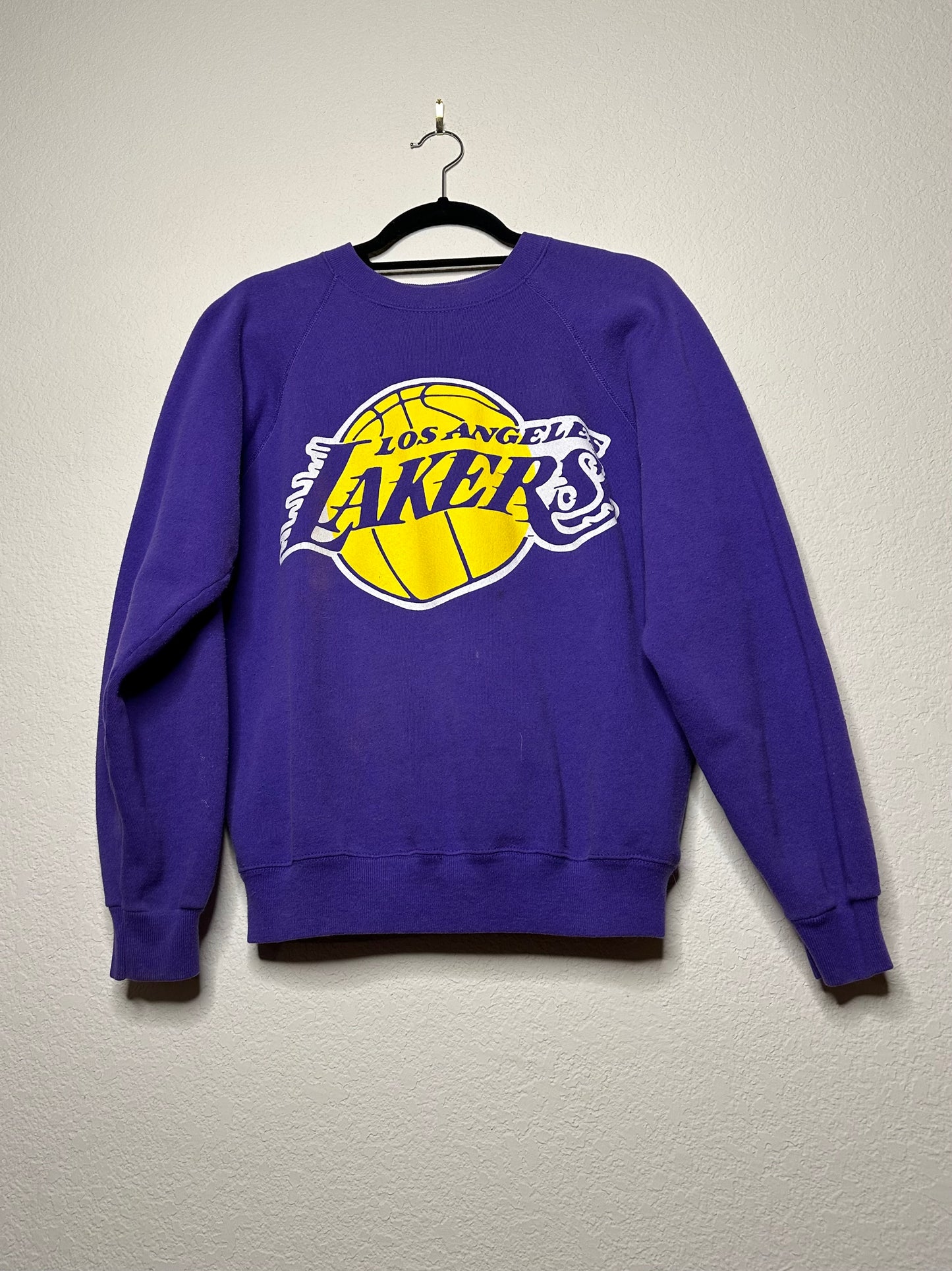 80’s Raglan LA Lakers USA Sweatshirt (Unisex S/M)