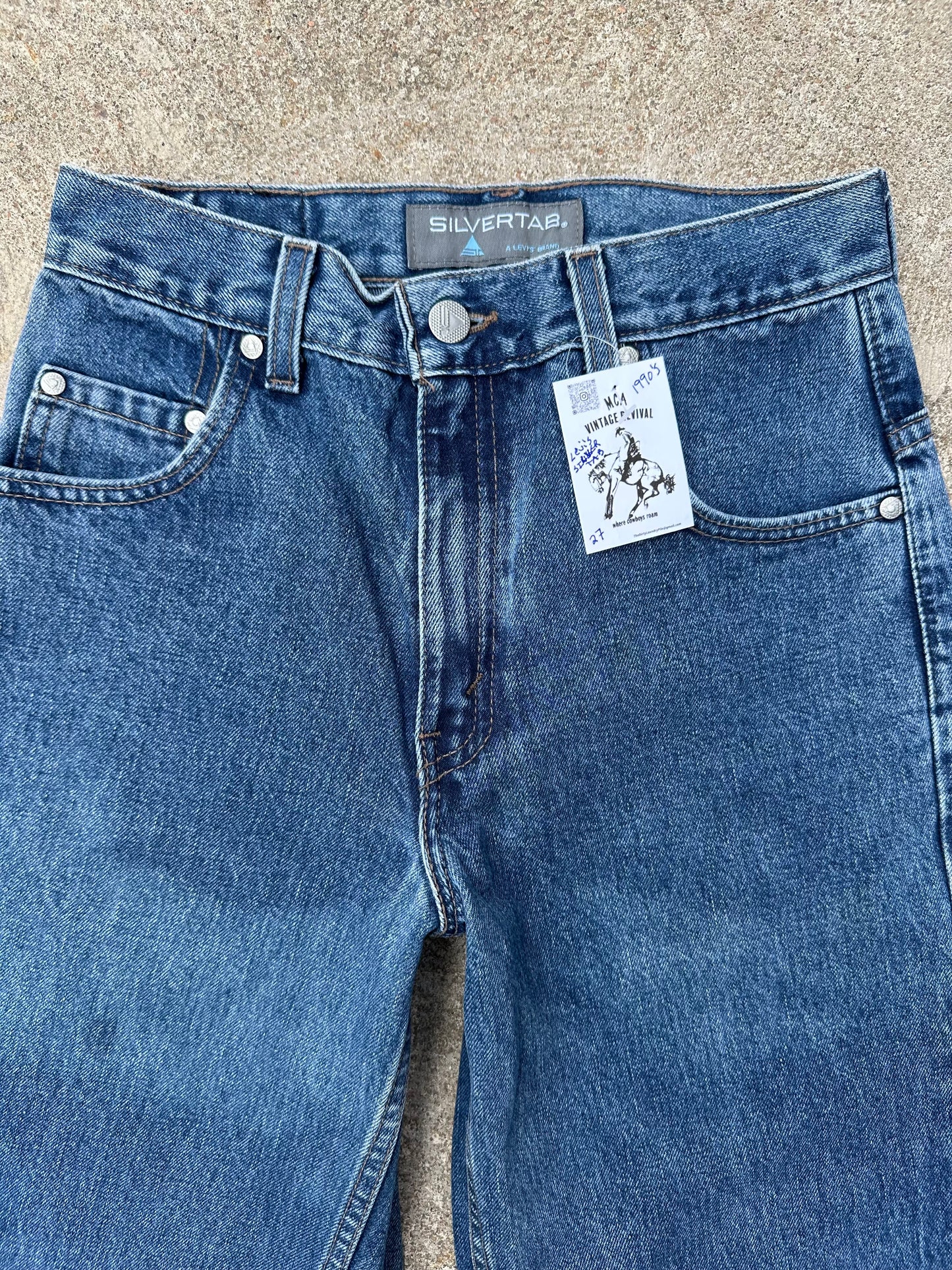 90’s Levi’s Silver Tab 368 Baggy Crop Women Jeans (26x26)