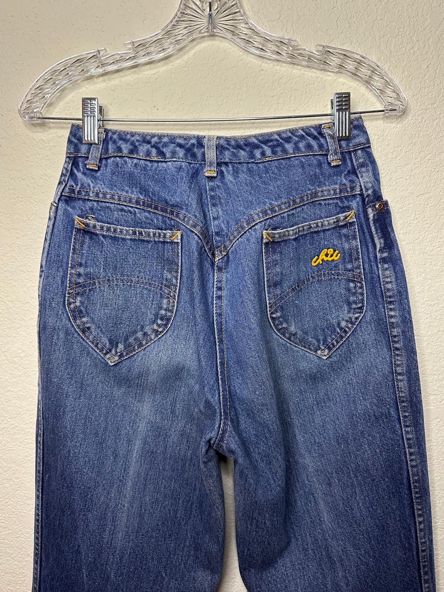 70’s Chic USA Western Yoke Boot Cut Jeans (26x28/ Modern 2/4)