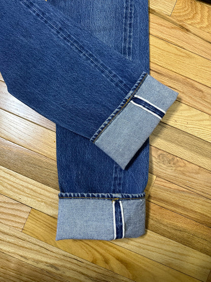 80’s Vintage LEVI’S 501 USA Redline Selvedge Jeans (28x34 / Modern 2/4)