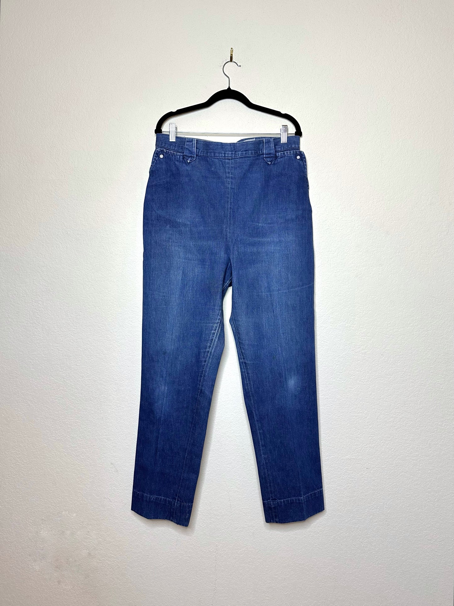 50’s LEVI’S Big E Side Zip Shorthorn Denim Pants (Women’s 34)