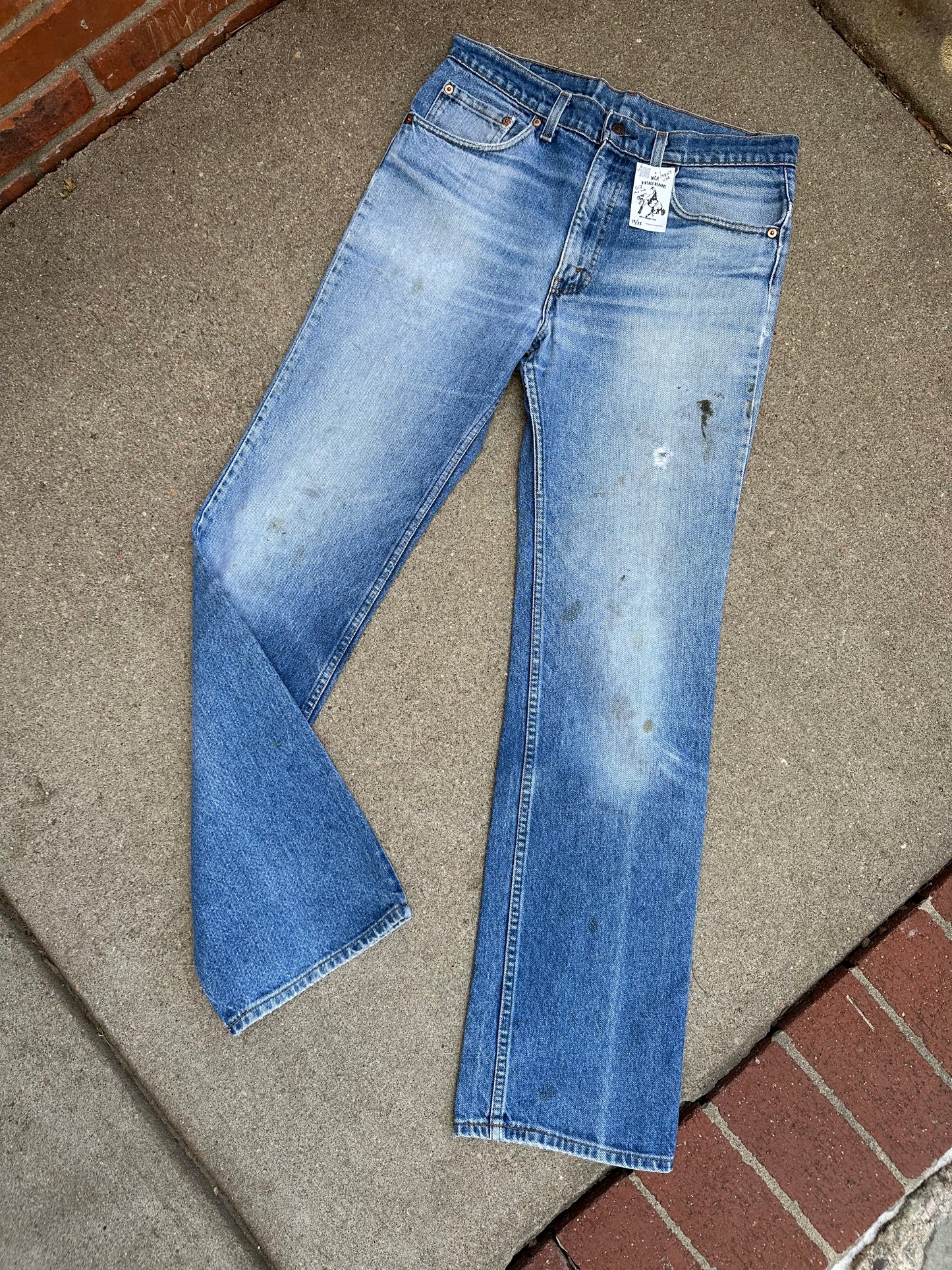 80’s Levi’s 517 Orange Tab Bootcut Denim Jeans USA (Men’s 32x33 / Women’s 30)