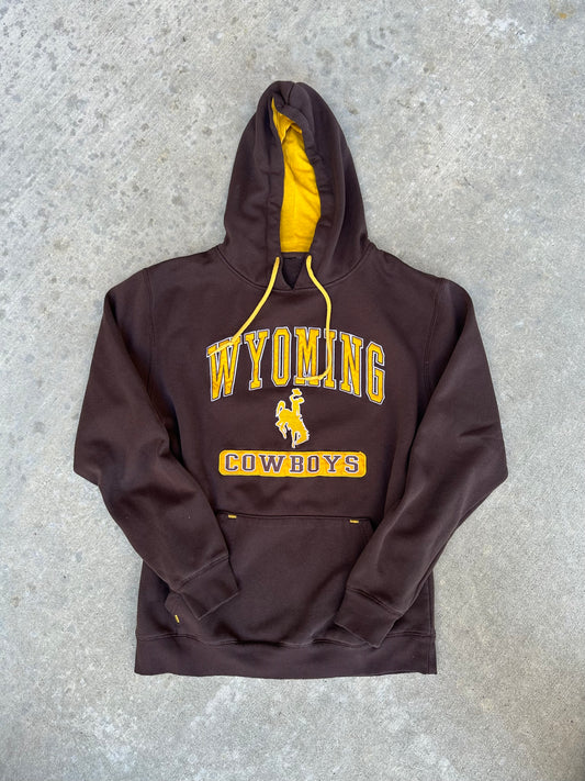 Wyoming Cowboys 2-Tone Hoodie (Unisex L)