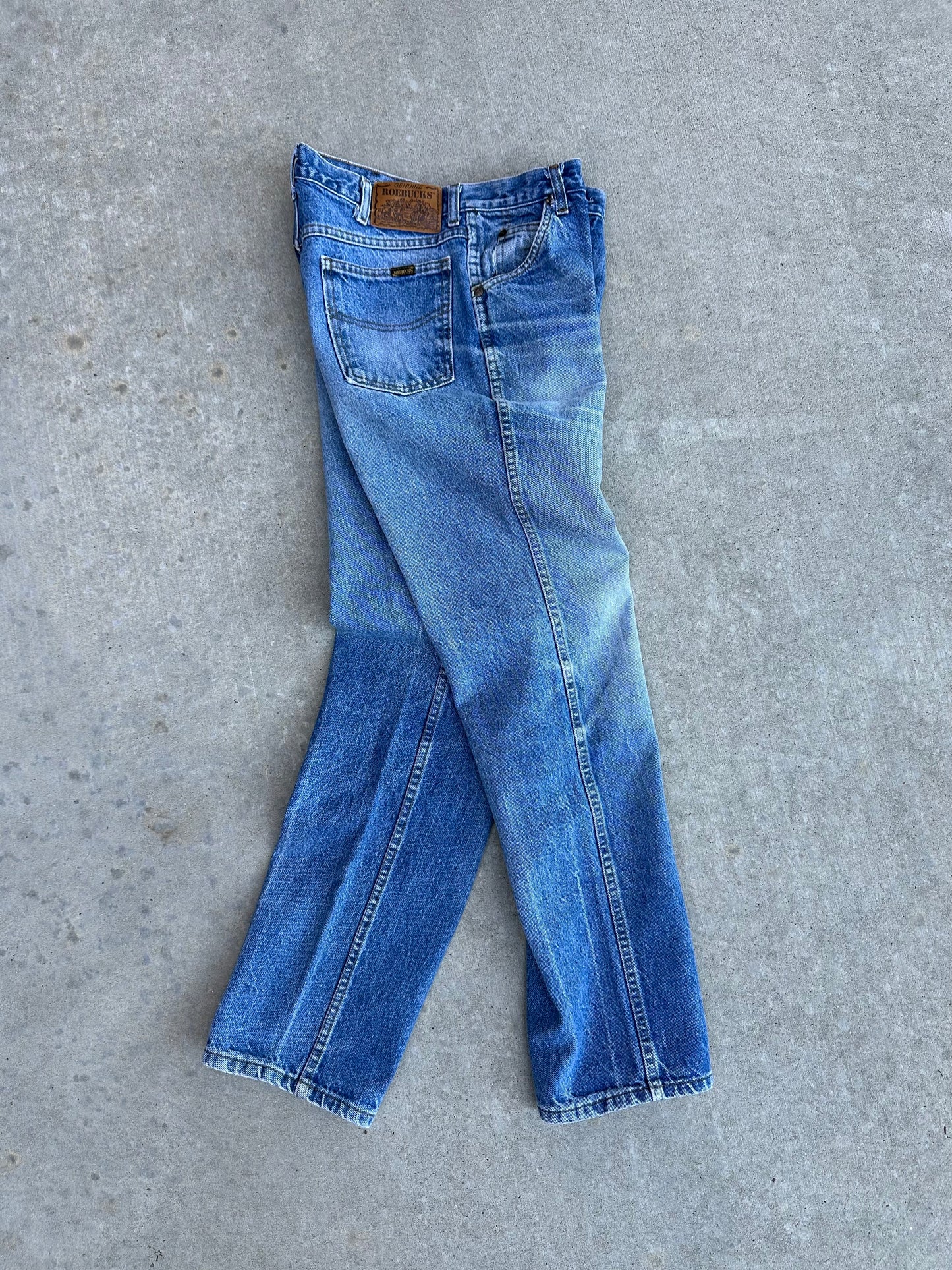 70’s Roebuck’s Faded Denim Jeans USA (Men’s 32x31 / Women’s 30)