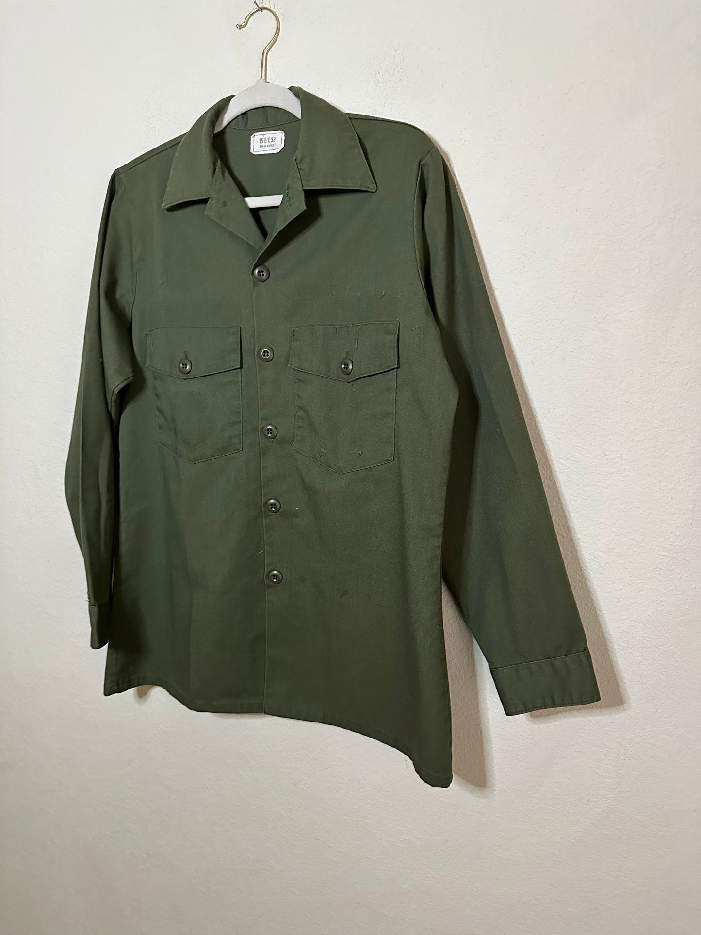 80’s Military OG-507 Field Shirt (Unisex L)