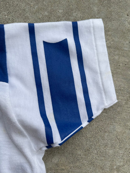 70’s Dodger Sportswear Gillette Twirling Corps Single Stitch Baby Tee (Women’s S)