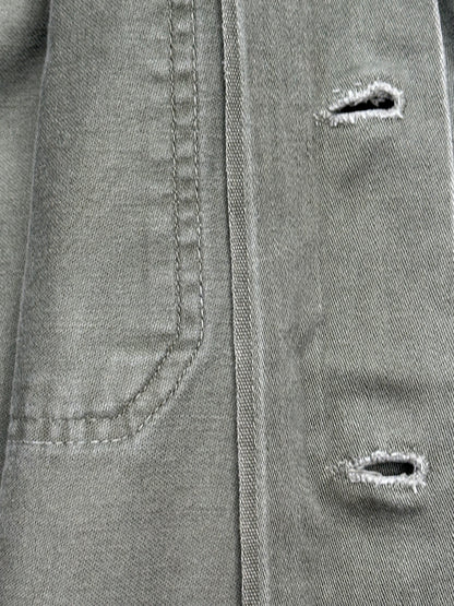60’s Trooper Fatigues OG-107 Selvedge Cotton Sateen Shirt Type 2 (Unisex L)