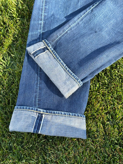 RARE 1940’s LEE Riders 101z Full Selvedge Sanforized Denim Jeans (30x31)