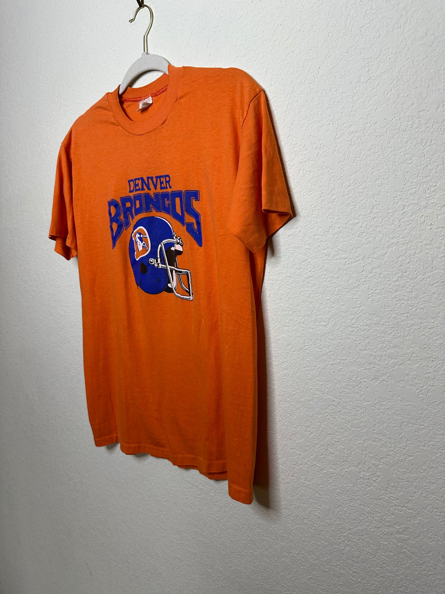 70’s Denver Broncos Single Stitch Tee (Unisex M)